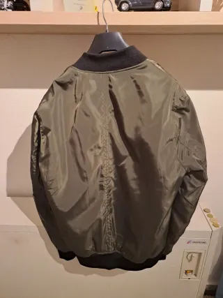 Chaqueta bomber LEFTMAN verde militar Talla M