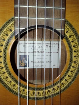Guitarra Clásica M.Rodriguez