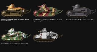 Maqueta French FT-17 Light Tank (Cast turret) 1/35