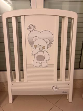 Lettino Giordani Orsetto e Uccellino