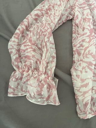 Camicia Shiki donna rosa e bianca