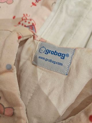 Set 2 Sacos Bebé Grobag Acolchados
