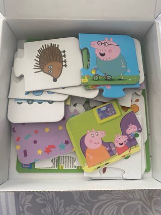 Puzzles Peppa Pig Lógica Primeros Colores