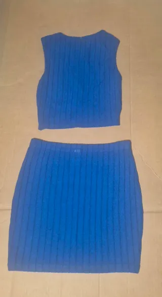 Conjunto SHEIN azul talla M