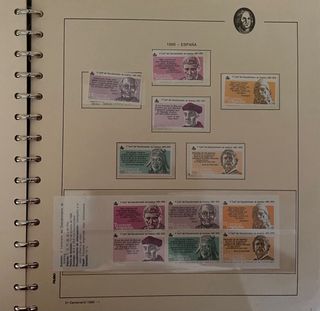 Colección Sellos Descubrimiento América Filabo