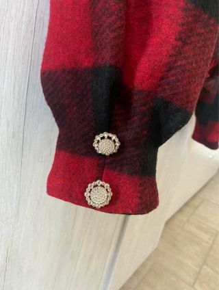 Giotto N Cappotto Donna Rosso Nero