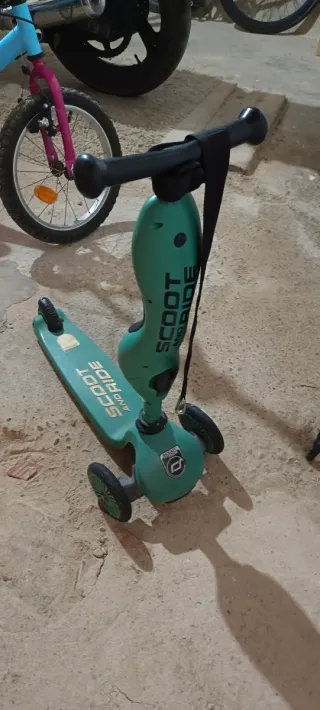 Patinete 2 en 1 para niños