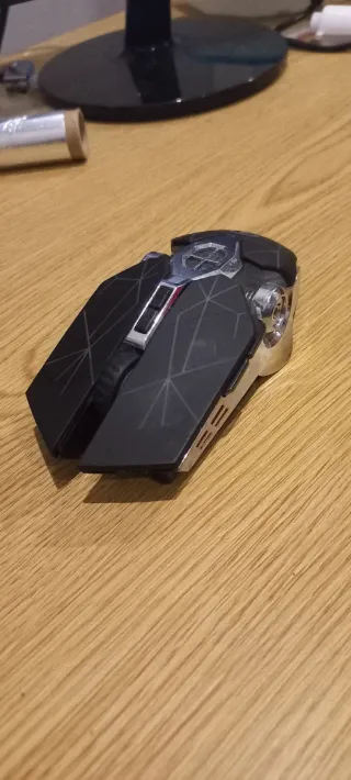 Ratón inalámbrico negro