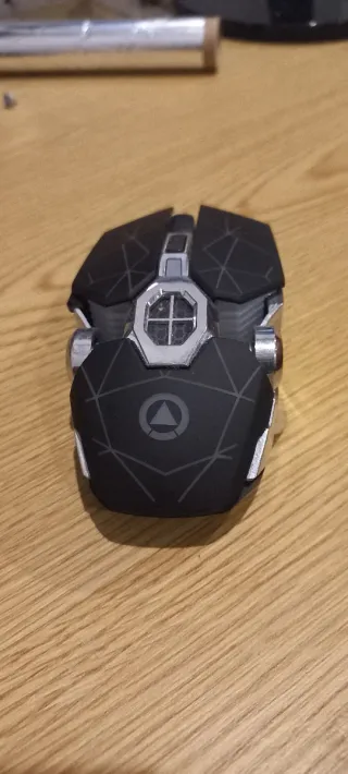 Ratón inalámbrico negro