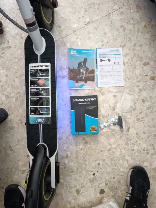 Smartgyro Z-one 2. Patinete Eléctrico Nuevo