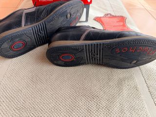 Zapatos Fluchos Negro/Marrón Talla 42 Cordones y C