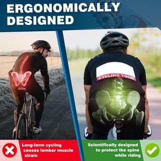 Sillín Bici WEST BIKING Gel Negro