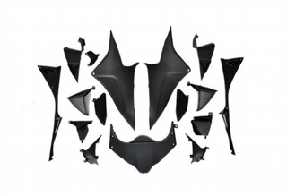 CARENADO HONDA PINTADO CBR 600RR ROJO/NEGRO 09-12