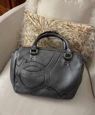 Bolso Purificación García Gris