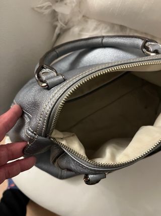 Bolso Purificación García Gris