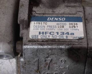 Compresor Denso HFC134a 10S17C 447220-3636