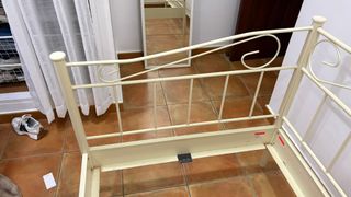 Cama individual diván forja