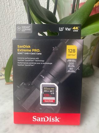 Carta SanDisk Extreme PRO SDXC 128GB
