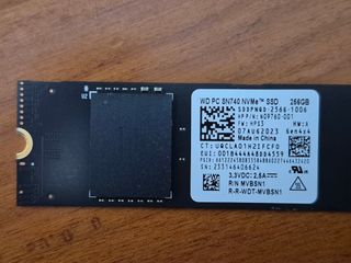 SSD 256GB NVMe M.2 Western Digital