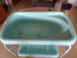 Cambiador Bañera Bebé Chicco Casi Nuevo