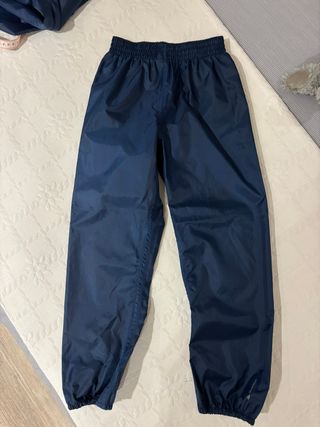 Sobrepantalón impermeable azul
