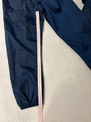 Sobrepantalón impermeable azul