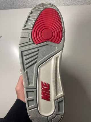 Nike Jordan 3 Gris Blanco