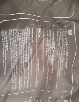 Cuna de viaje Jane   Precio negociable