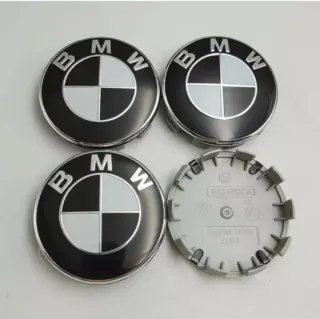 TAPAS BUJE CENTRO RUEDA LLANTA UNIVERSAL BMW 68MM