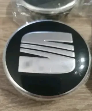 4 TAPAS BUJE RUEDA SEAT LEÓN IBIZA EXEO ALTEA 63MM
