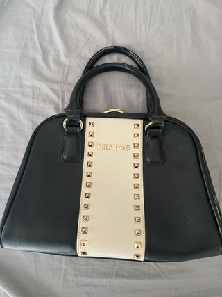 Borsa Mia Bag Beige e Nera