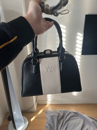 Borsa Mia Bag Beige e Nera