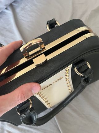 Borsa Mia Bag Beige e Nera