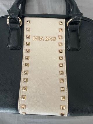 Borsa Mia Bag Beige e Nera