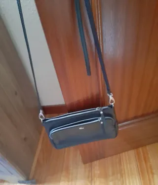 Bolso piel Negro Dayaday