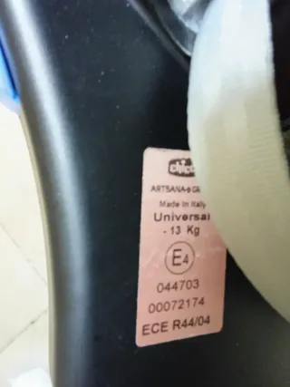 Sillita coche bebé Chicco universal