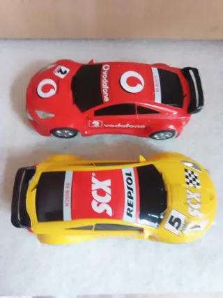 2 Coches SCX para circuitos compac