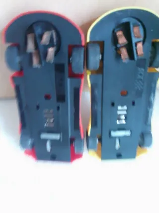 2 Coches SCX para circuitos compac