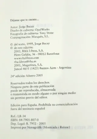 Dejame Que Te Cuente (Spanish Edition)