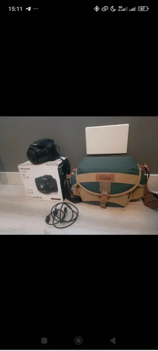 Cámara Lumix Panasonic DC-FZ83 Negra