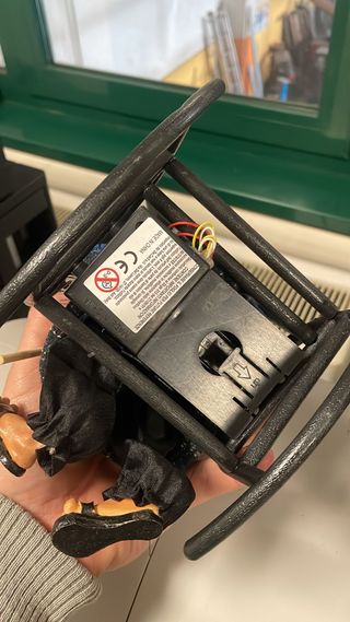 Befane su sedia a dondolo - 3 pezzi