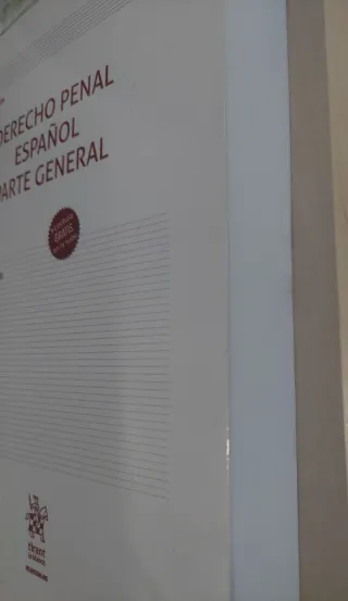 Derecho Penal Español Parte General