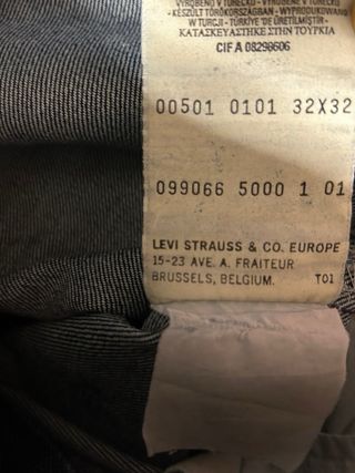 Jeans Levi's 501 Vintage Relaxed Fit W32 L32