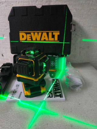 Nivel Láser 3 líneas DeWalt DCLE34031 Verde 360°