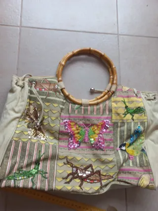 Borsa vintage anni 2000 farfalla