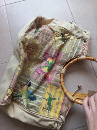 Borsa vintage anni 2000 farfalla