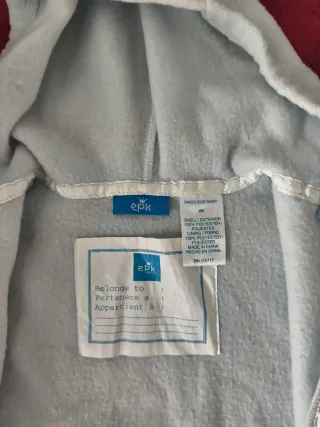 Saco de dormir para bebé azul