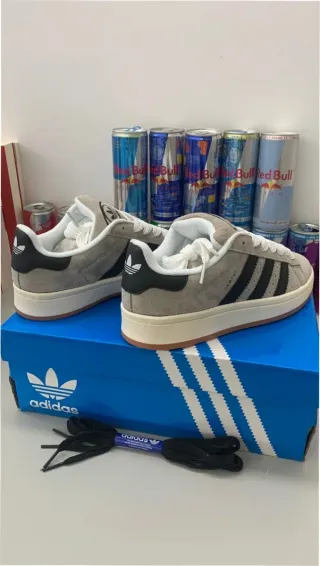 Adidas Campus 00s Gris/Negro Talla 36.5