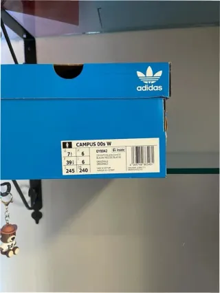 Adidas Campus 00s Gris/Negro Talla 39