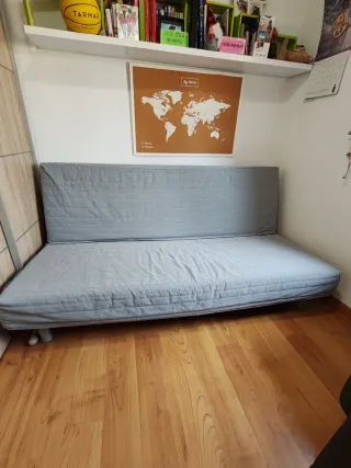Sofá Cama IKEA Beddinge Gris
